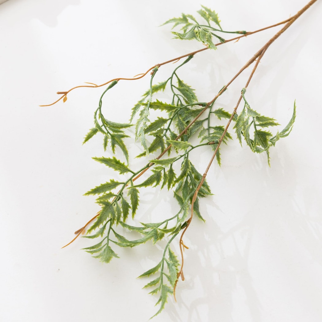 Roselle - Artificial Fern Leaf Branch Decor Plant