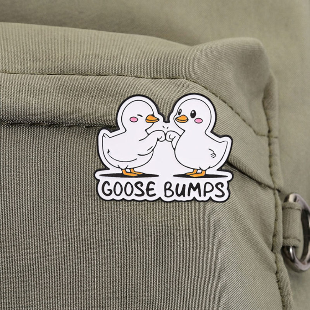 Pinori Goose Bumps Enamel Pin