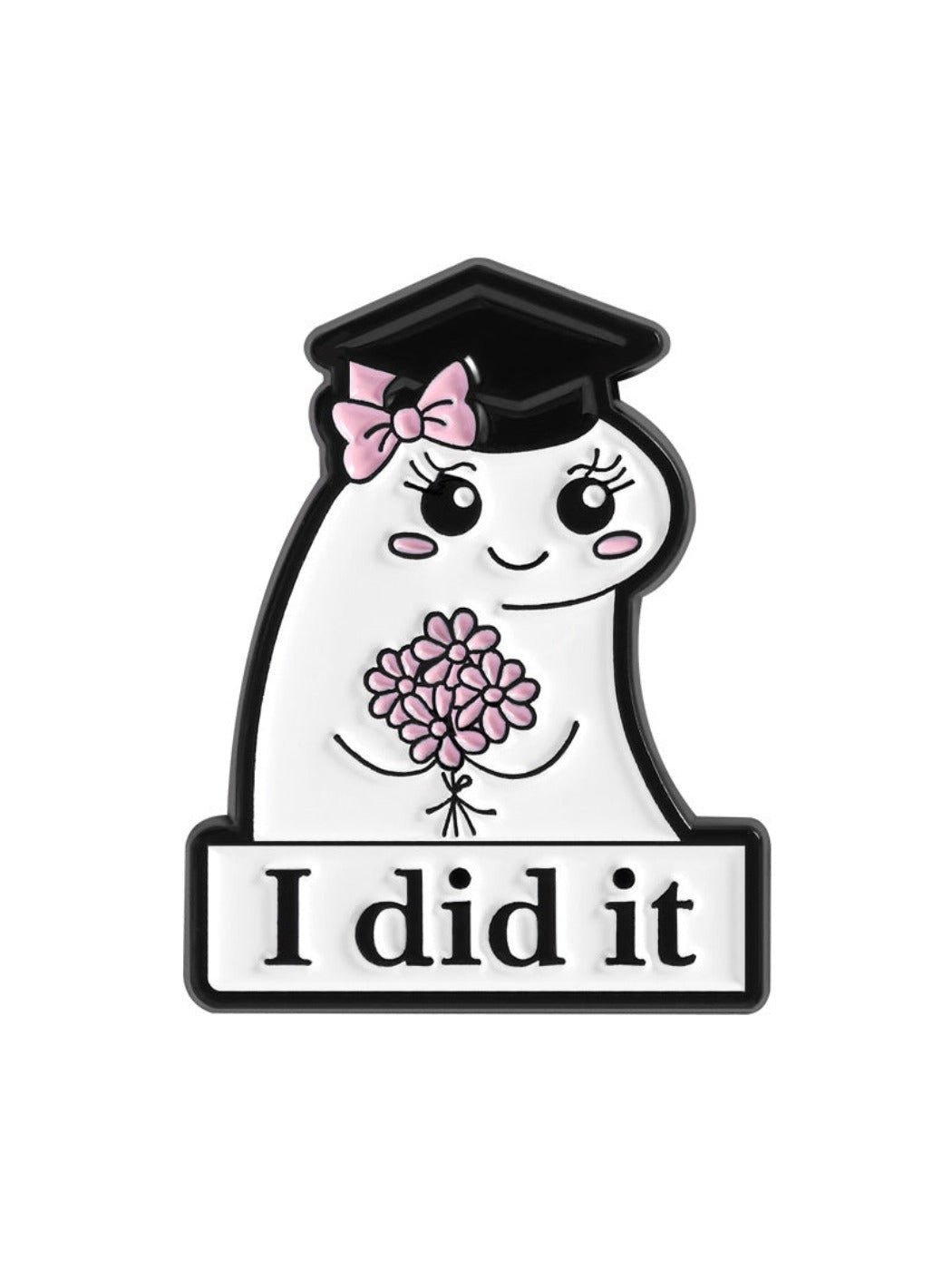 Pinori - Inspirational Ghost Brooch