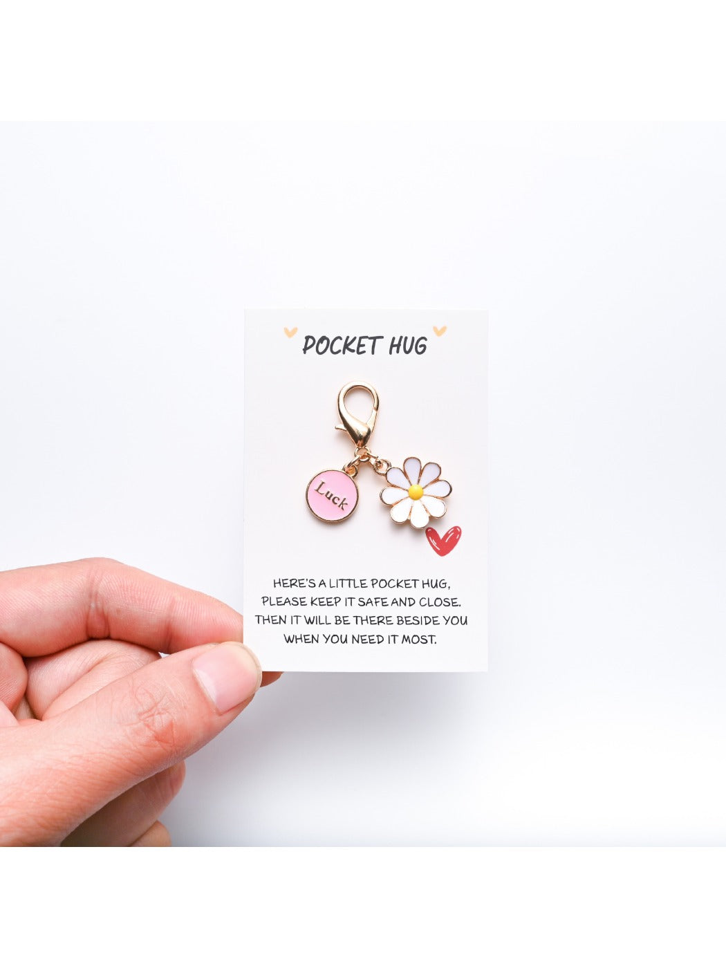 Taphug - Pocket Hug Insect Daisy Keychain