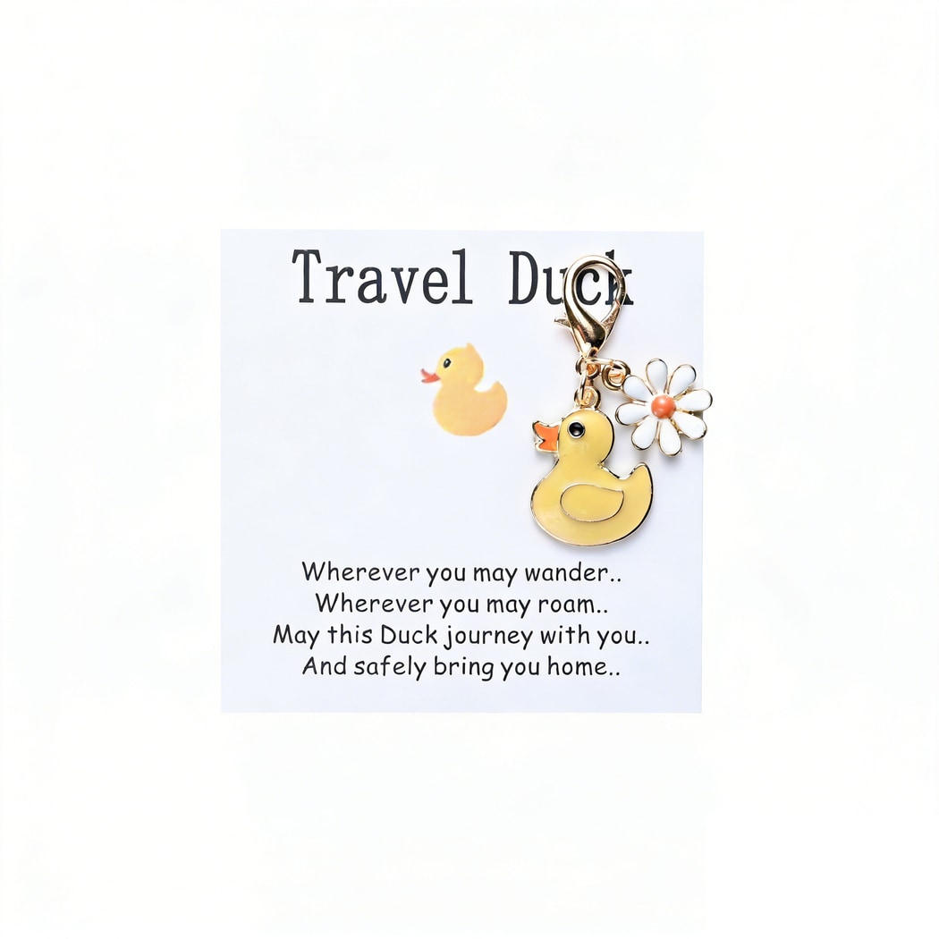 Taphug - Pocket Hug Cute Duck Charm Keychain