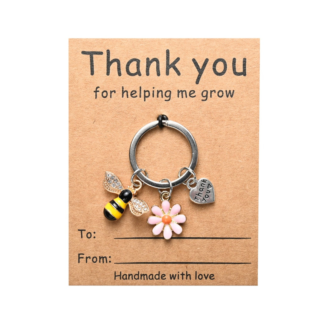 Taphug - Pocket Hug Bee Daisy Keychain
