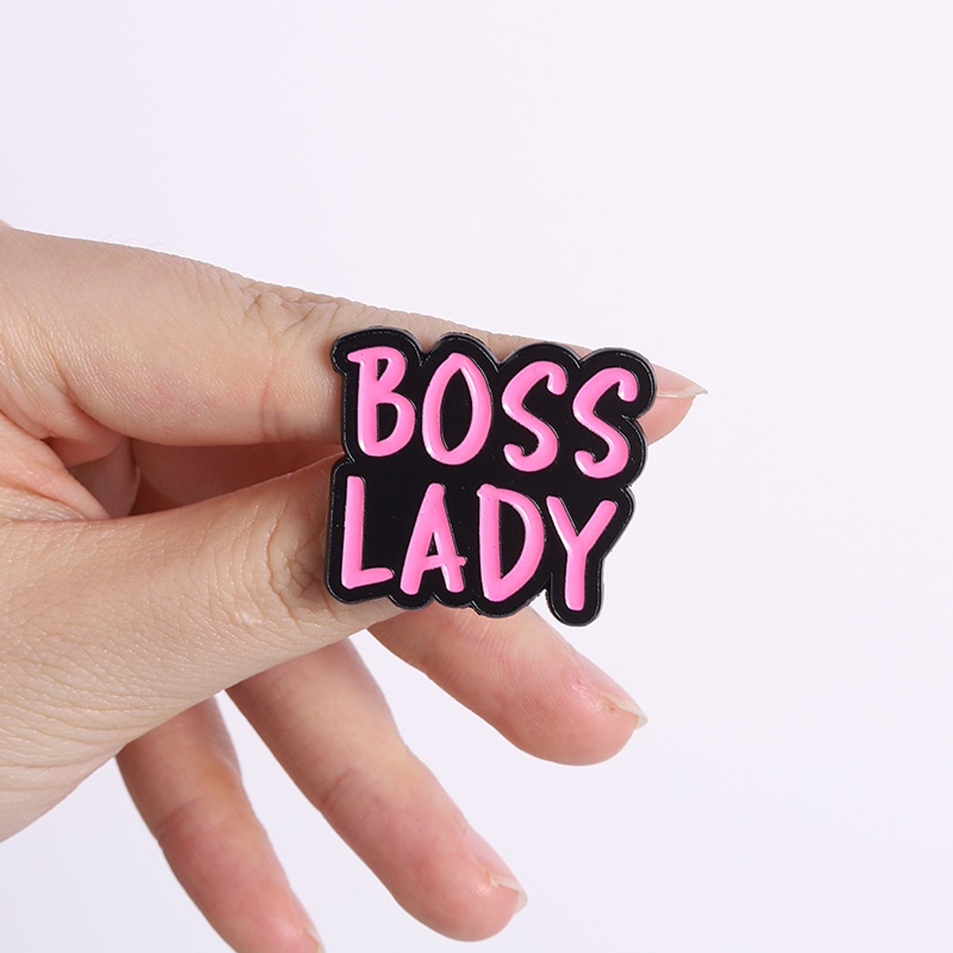 Pinori - Bold Letter Statement Pin