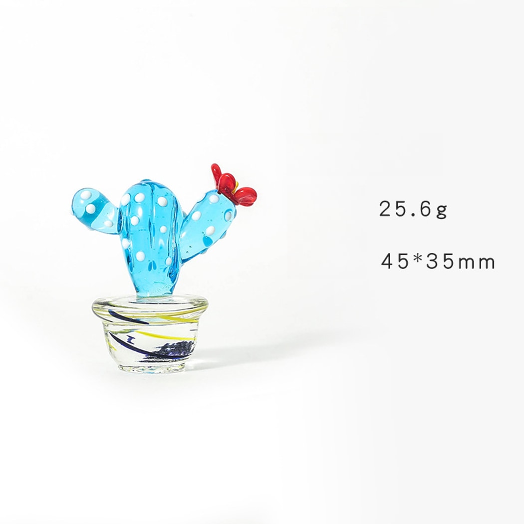 Glasira - Colorful Cute Cactus Bonsai Tabletop Ornament