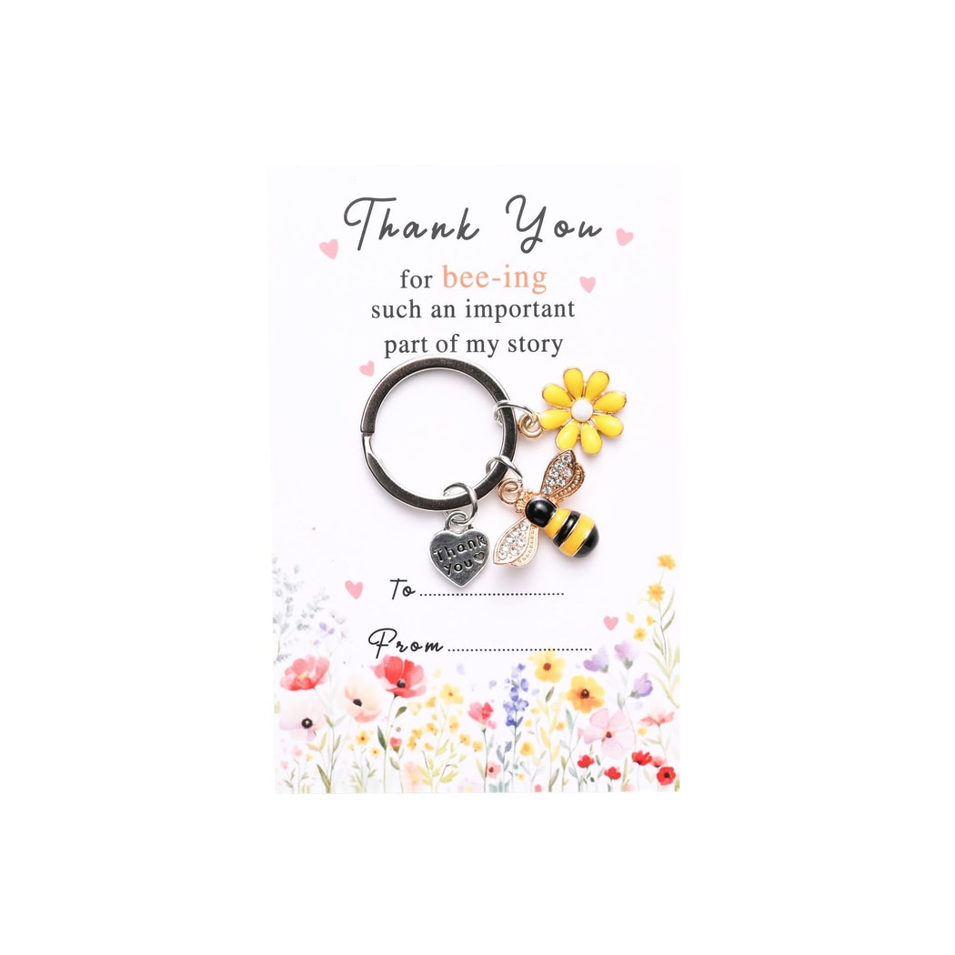 Taphug - Pocket Hug Cute Bee Charm Keychain