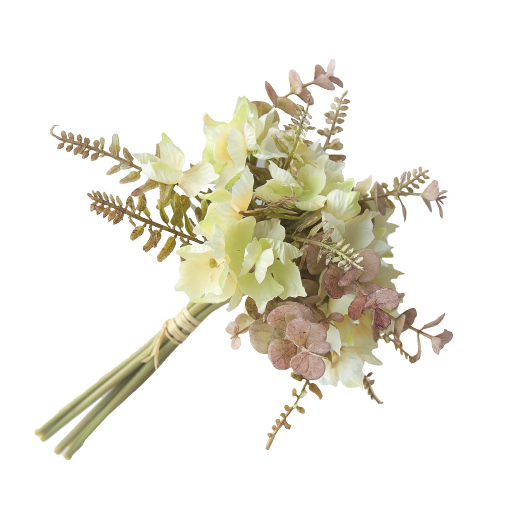 Roselle - Pastel-toned Artificial Greenery Hydrangea Bouquet