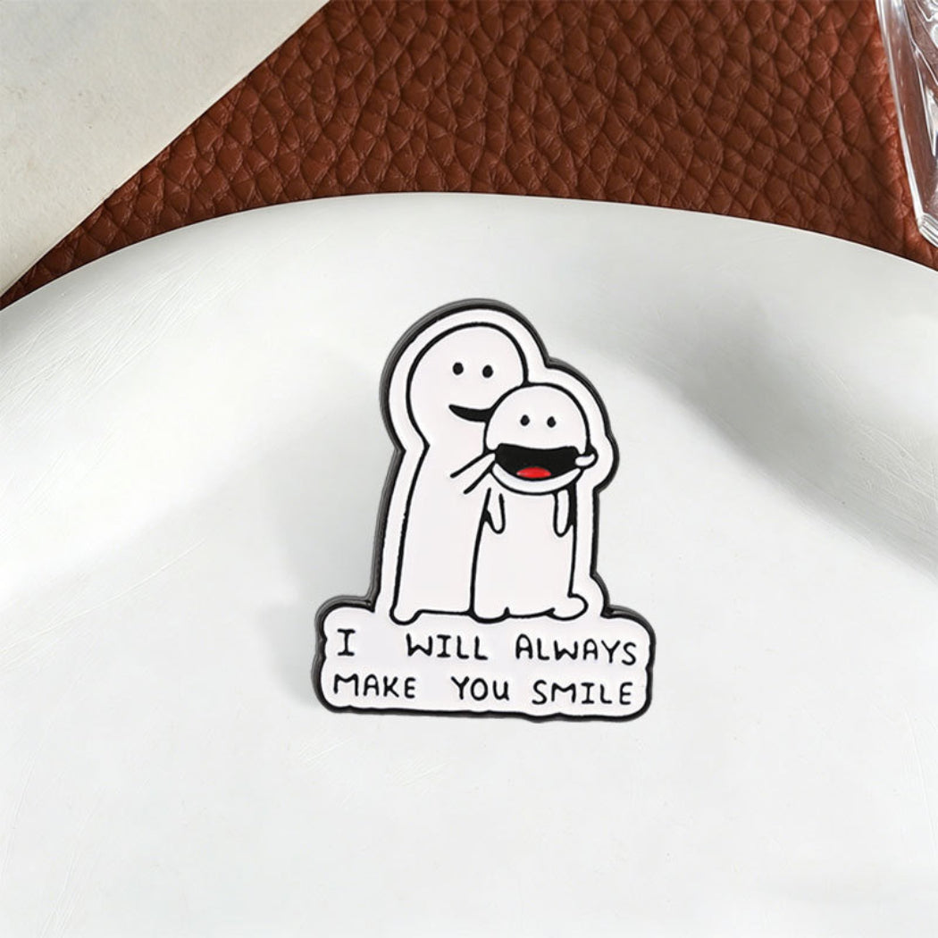 Pinori Make You Smile Enamel Pin