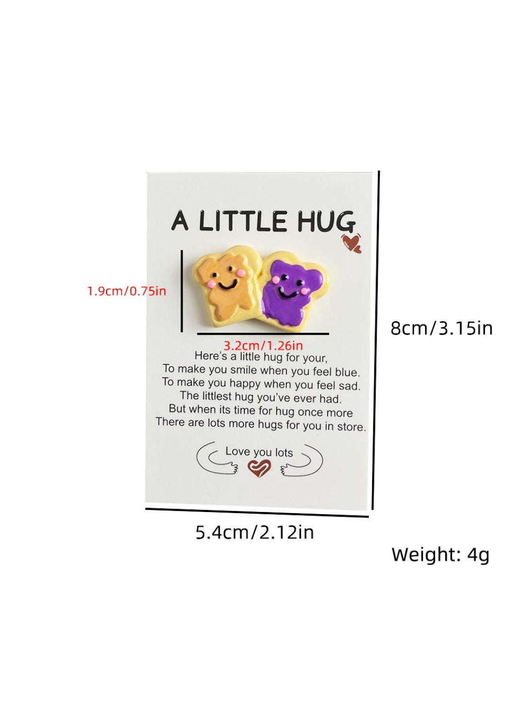 Taphug - Pocket Hug Double Layer Bread