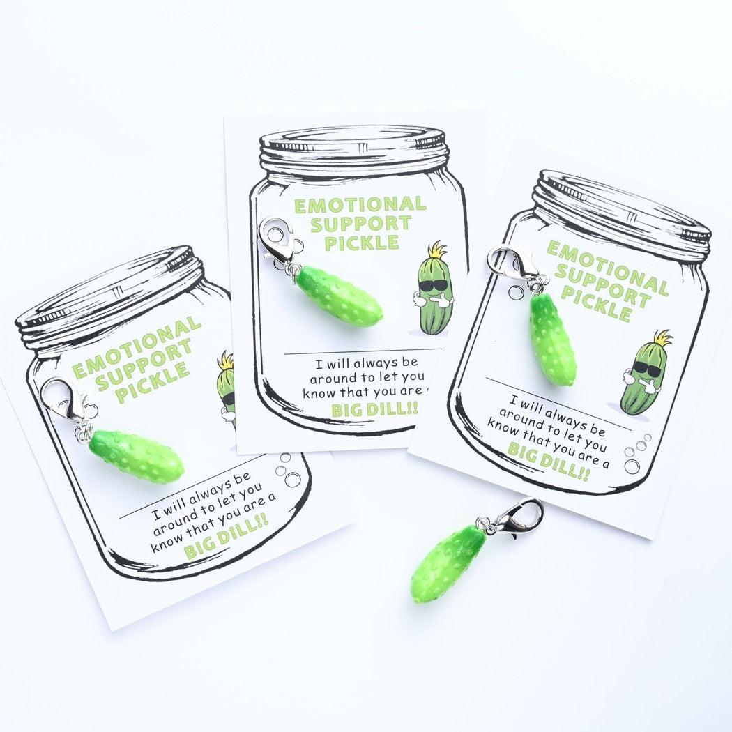 Taphug - Pocket Hug Cucumber Charm Keychain