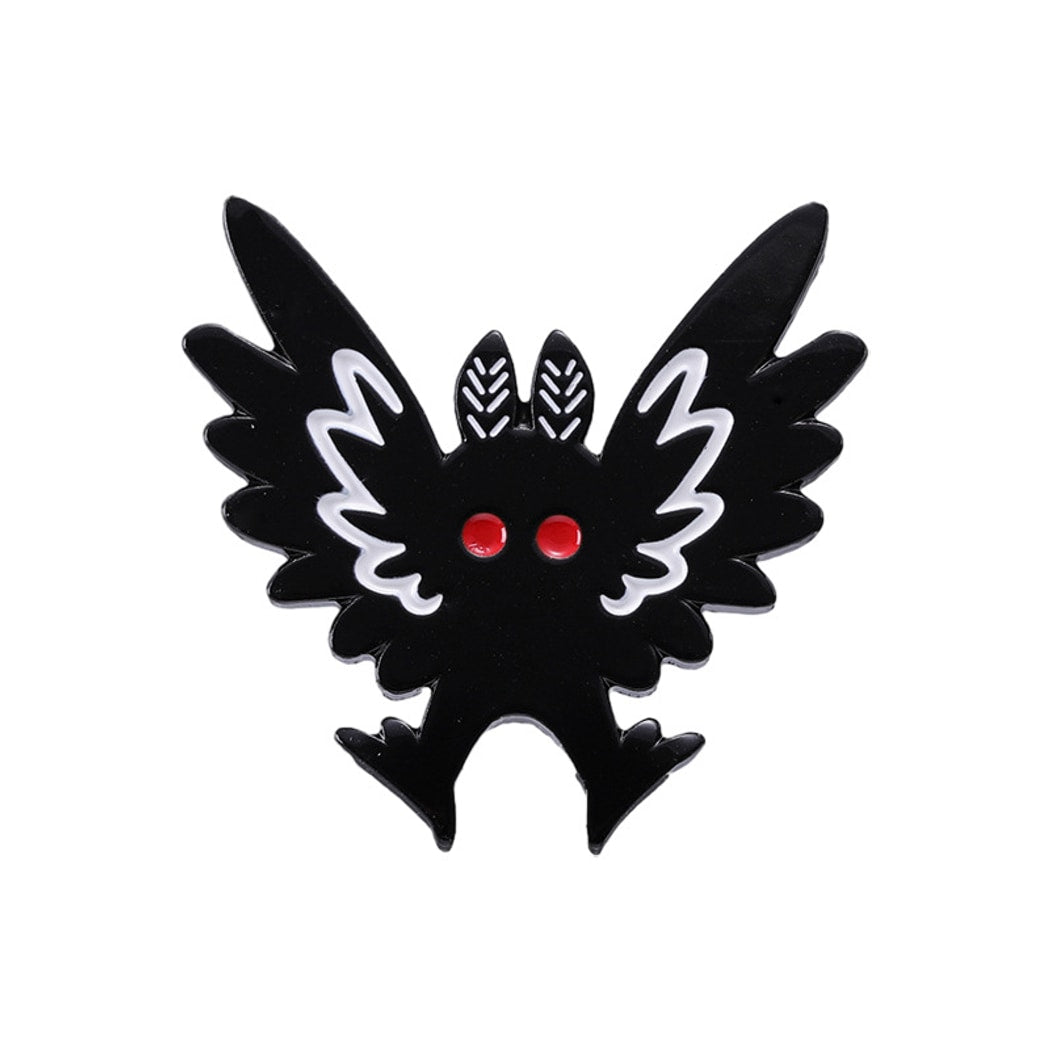 Pinori - Halloween Dark Style Cartoon Bat Shape Pin