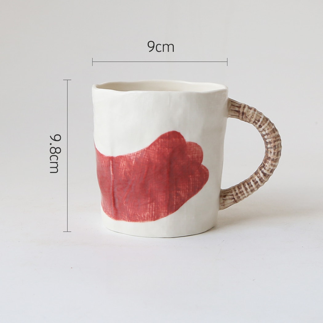 Mivora - Simple Style Color Block Mug
