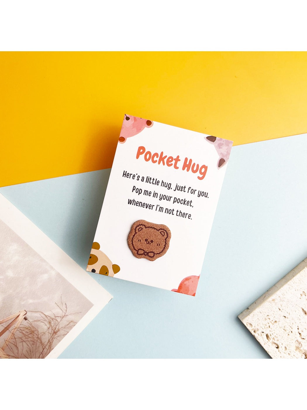 Taphug - Pocket Hug Microfiber Bear Emotional Support
