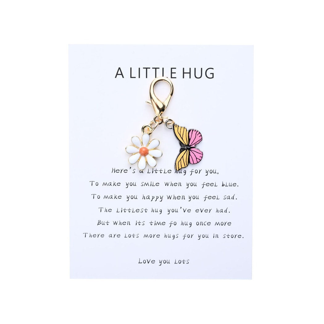 Taphug - Pocket Hug Dragonfly Charm Keychain