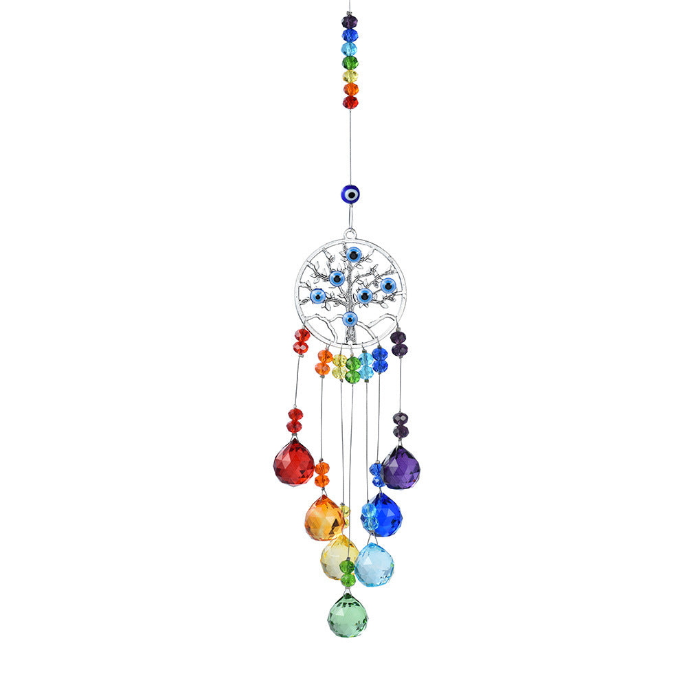 Somnira – Crystal Owl Sun Catcher Wind Chime