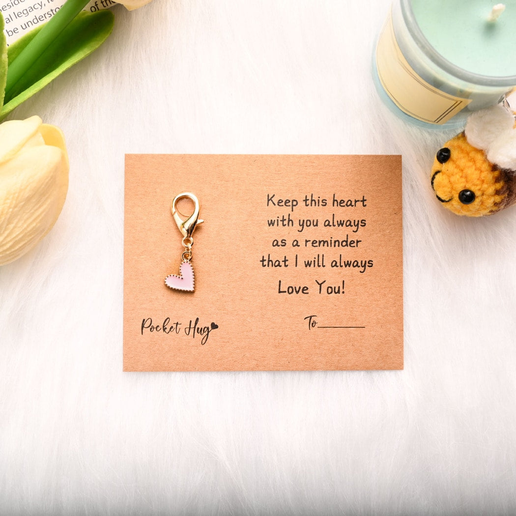 Taphug - Pocket Hug Simple Heart Keychain