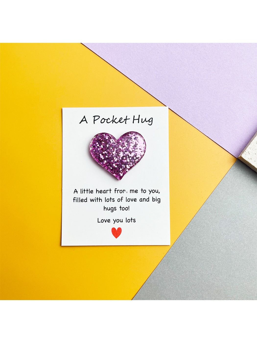 Taphug - Pocket Hug Glitter Heart