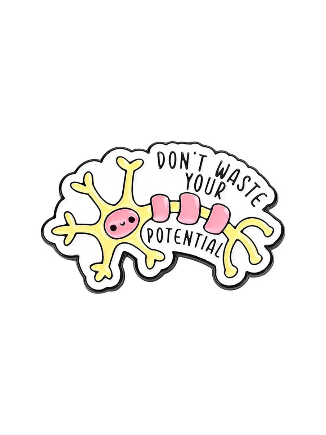 Pinori - Neuron Symbol Brooch