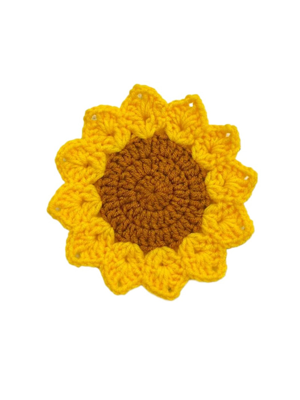Kovira - New Cute Sunflower Coasters Crocheted Table Mats