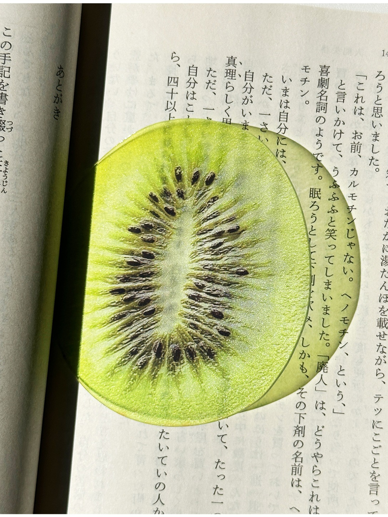 Markii - Cute Original Kiwi Fruit Acrylic Bookmark