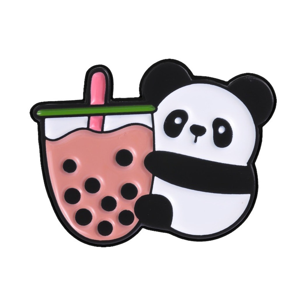 Pinori - Cute Animal Drink Motif Decorative Pin