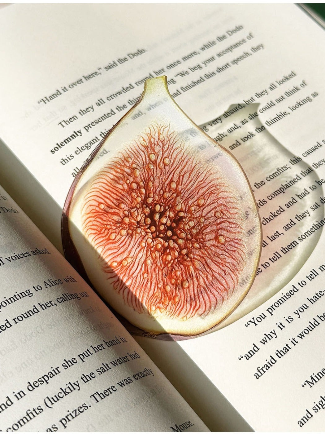 Markii - Adorable Fig Fruit Acrylic Bookmark