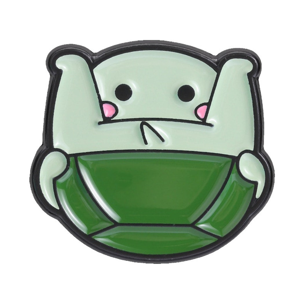 Pinori - Simple Turtle Character Decorative Pin