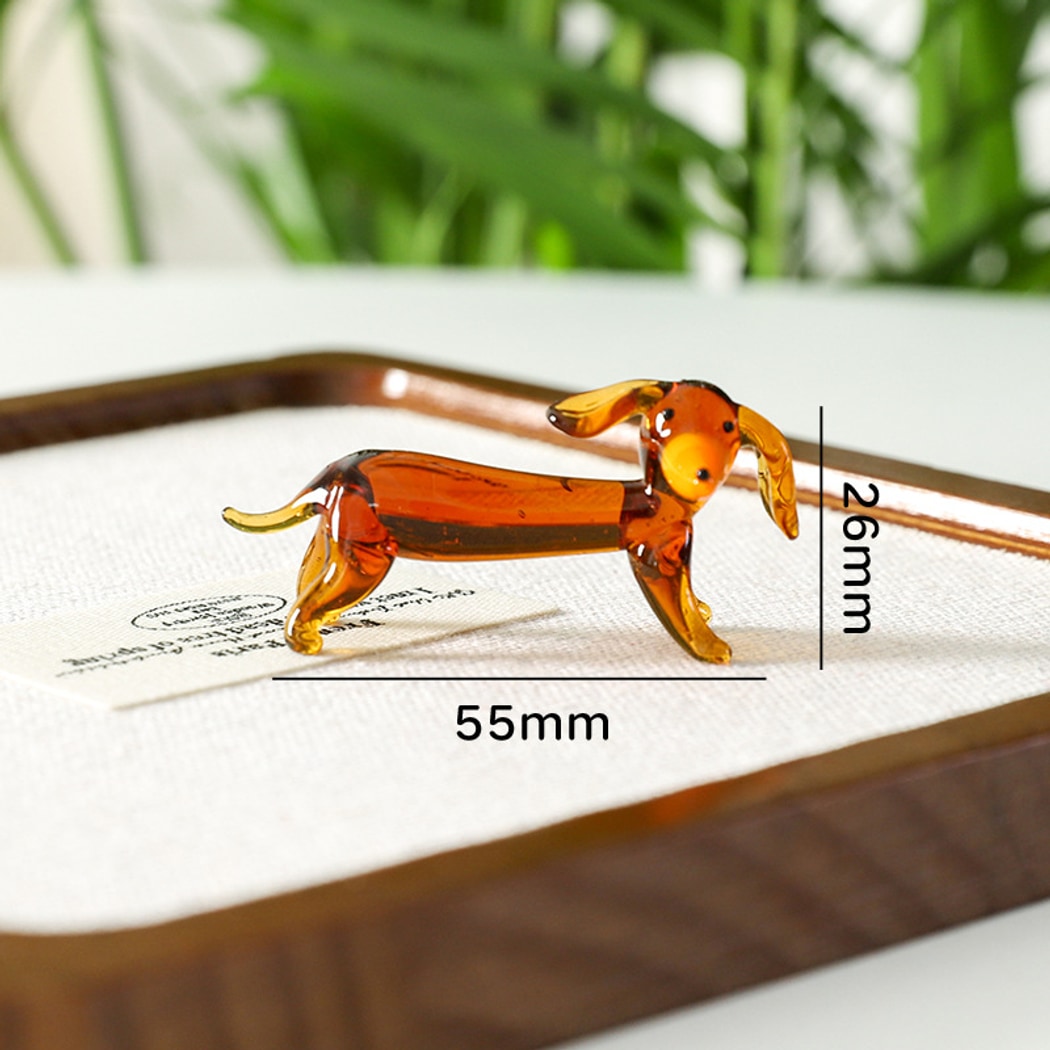 Glasira - Playful Dog Shape Desk Ornament
