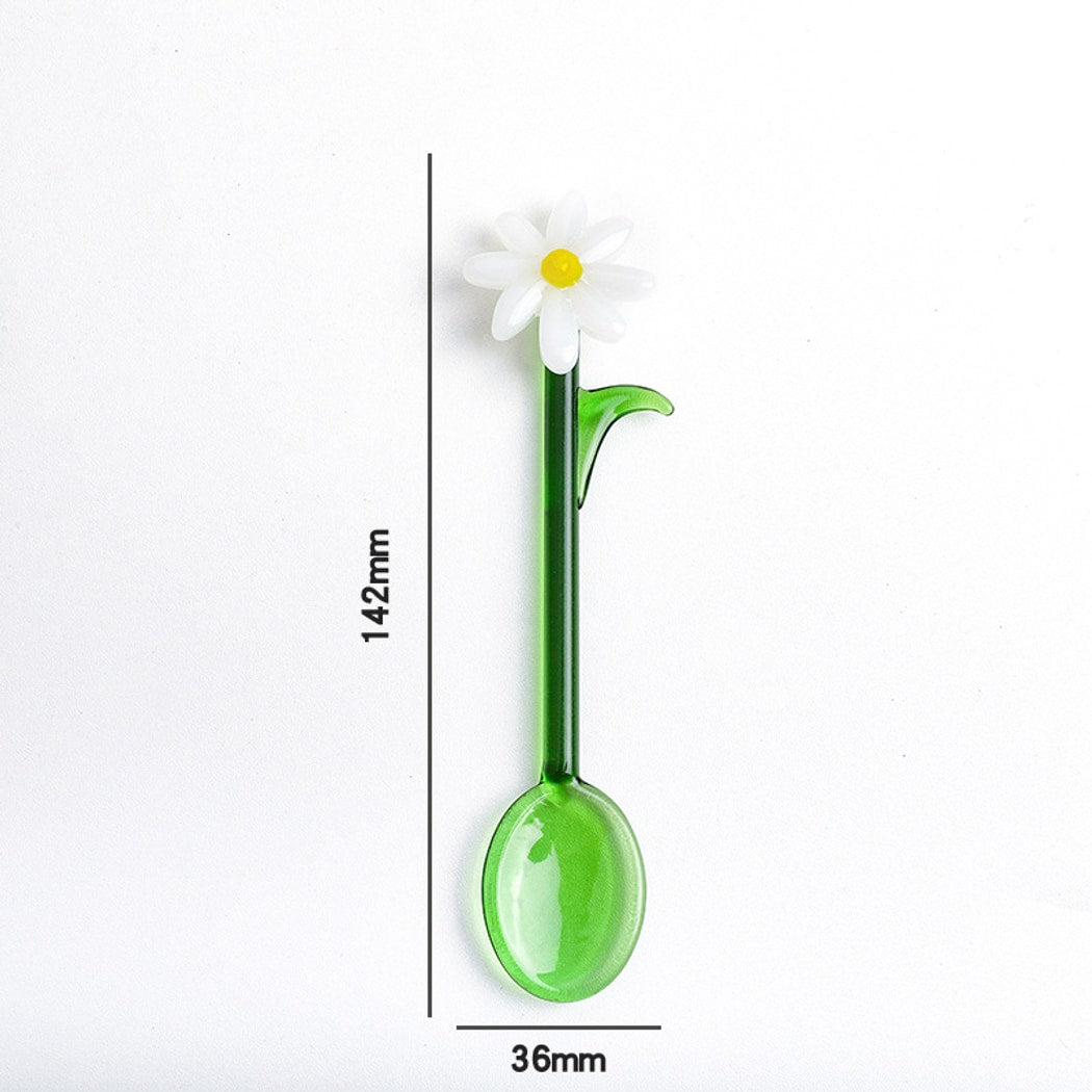 Glasira - Flower Design Coffee Stirring Spoon