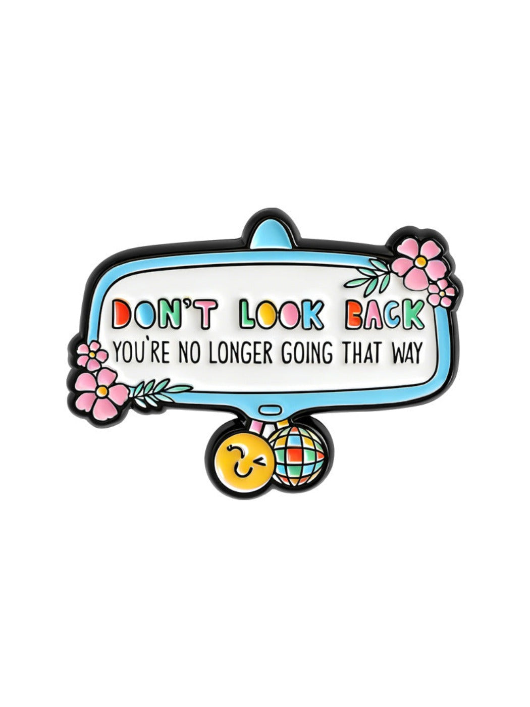 Pinori - Motivational Phrase Brooch