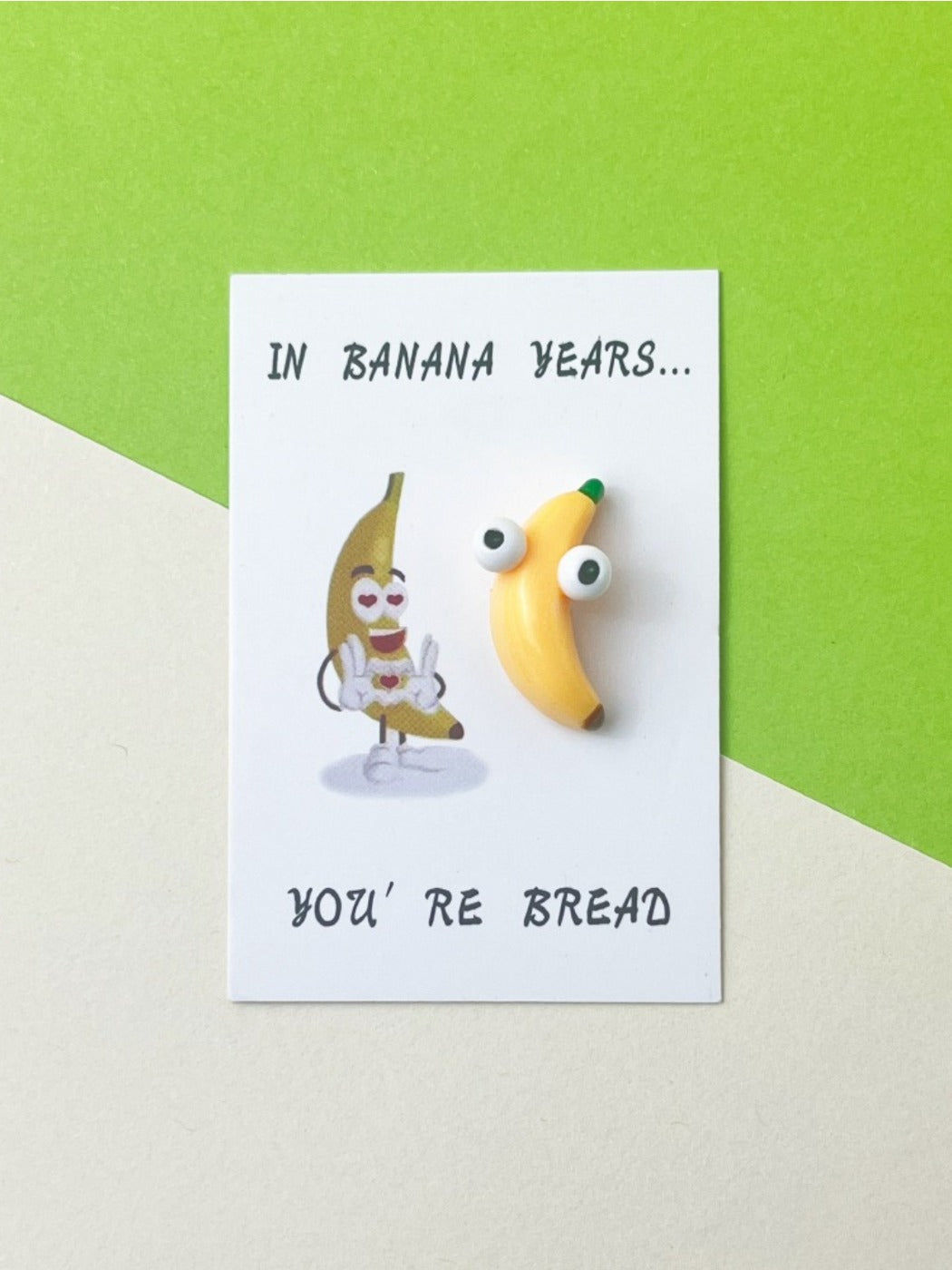 Taphug - Pocket Hug Fruit Banana Series pocket hug card and keepsake token view 9
