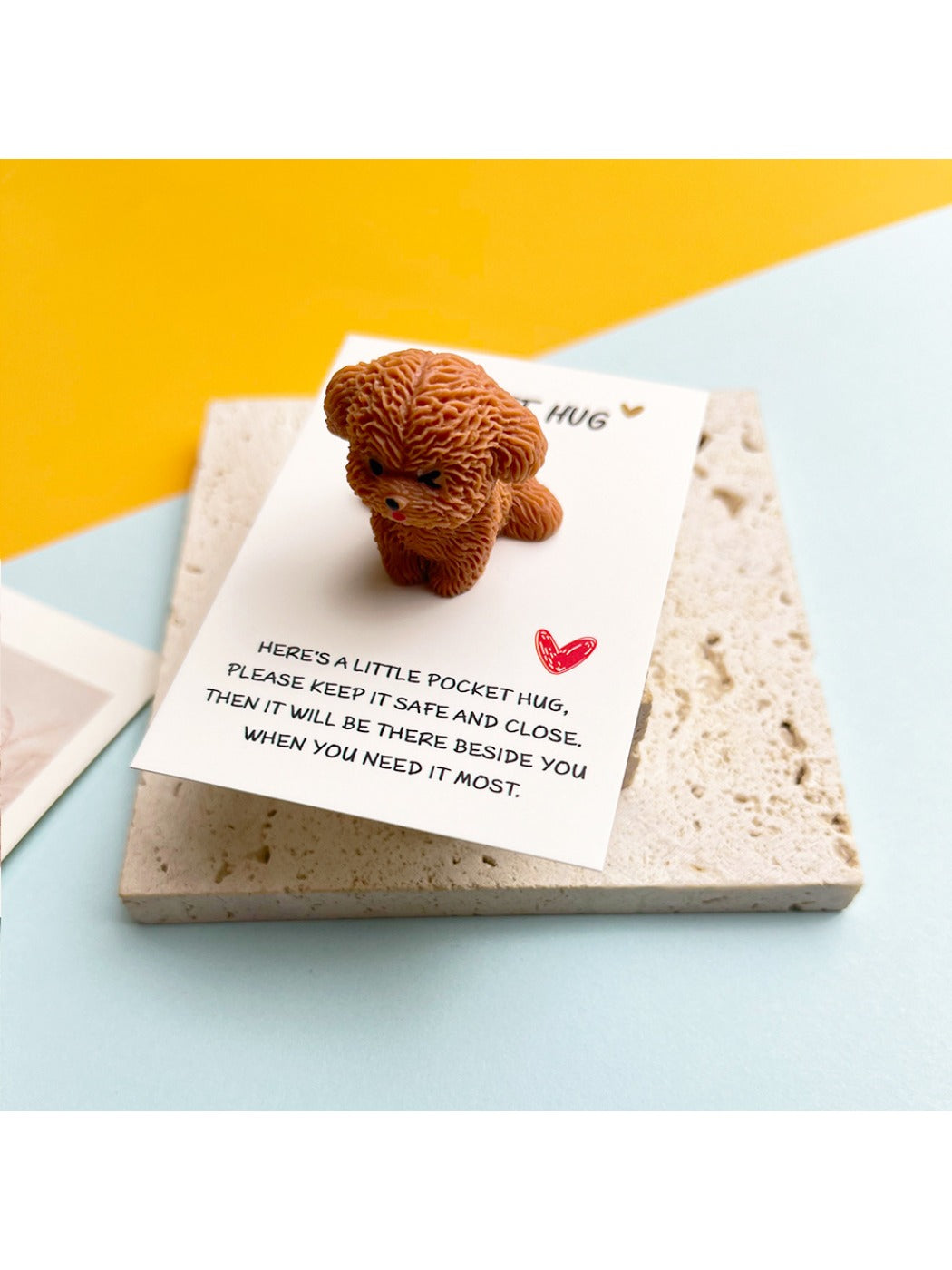Taphug - Pocket Hug Cute Teddy Small Dog Gift for Loved Ones