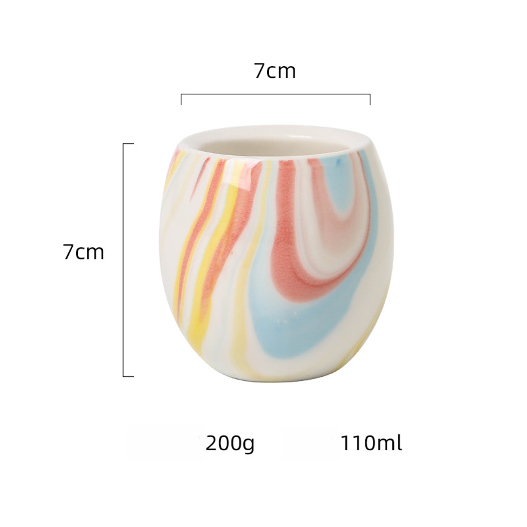 Mivora - Modern Marble Pattern Coffee Tasting Cup