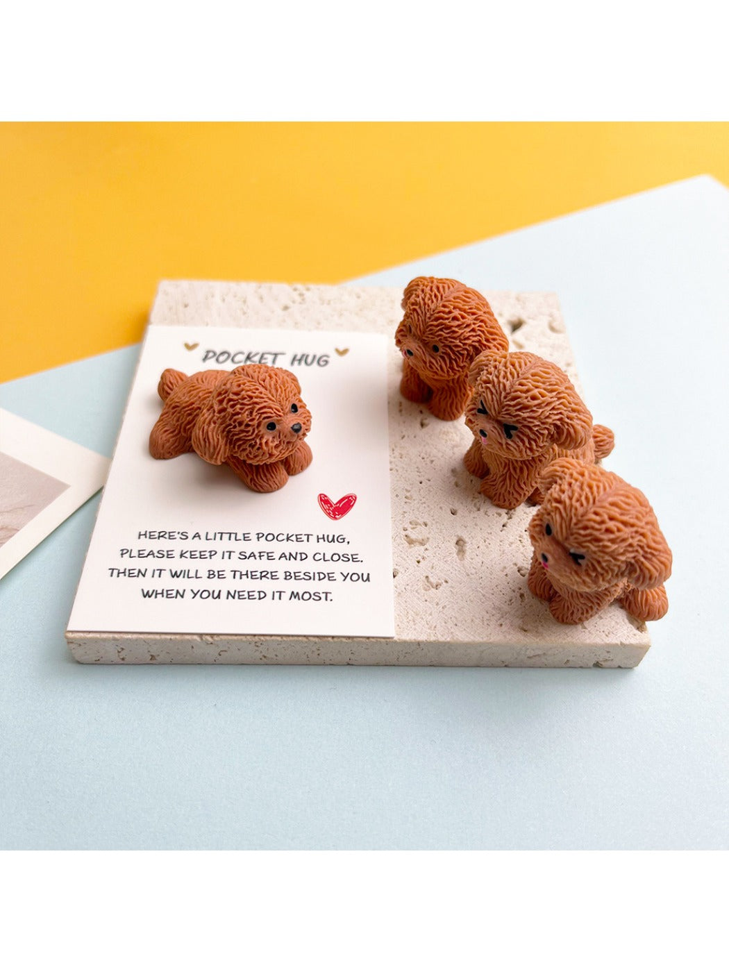 Taphug - Pocket Hug Cute Teddy Small Dog Gift for Loved Ones