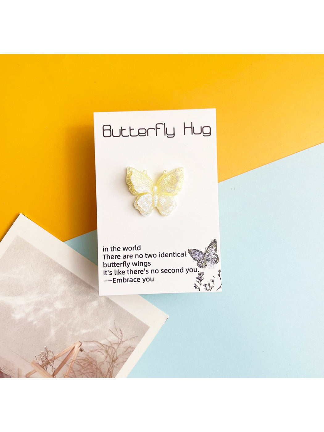 Taphug Pocket Hug 2D Butterfly card displayed alongside other inspirational cards