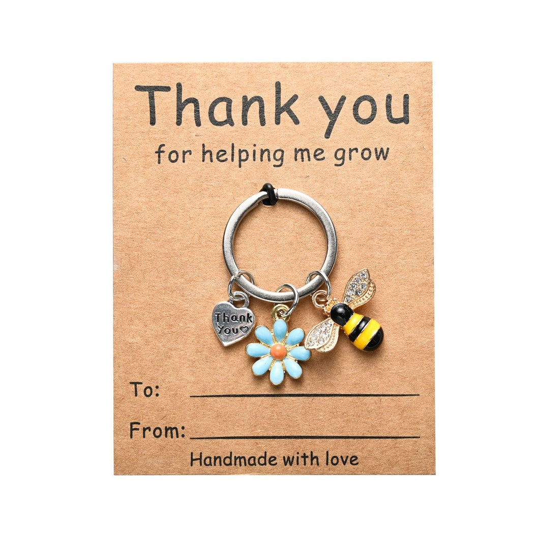 Taphug - Pocket Hug Bee Daisy Keychain
