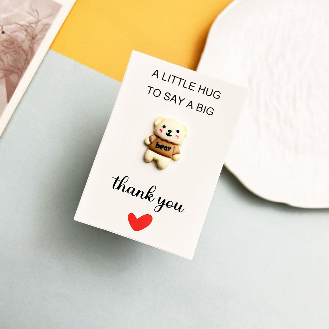 Taphug - Bear Pocket Hug Thank You Keepsake
