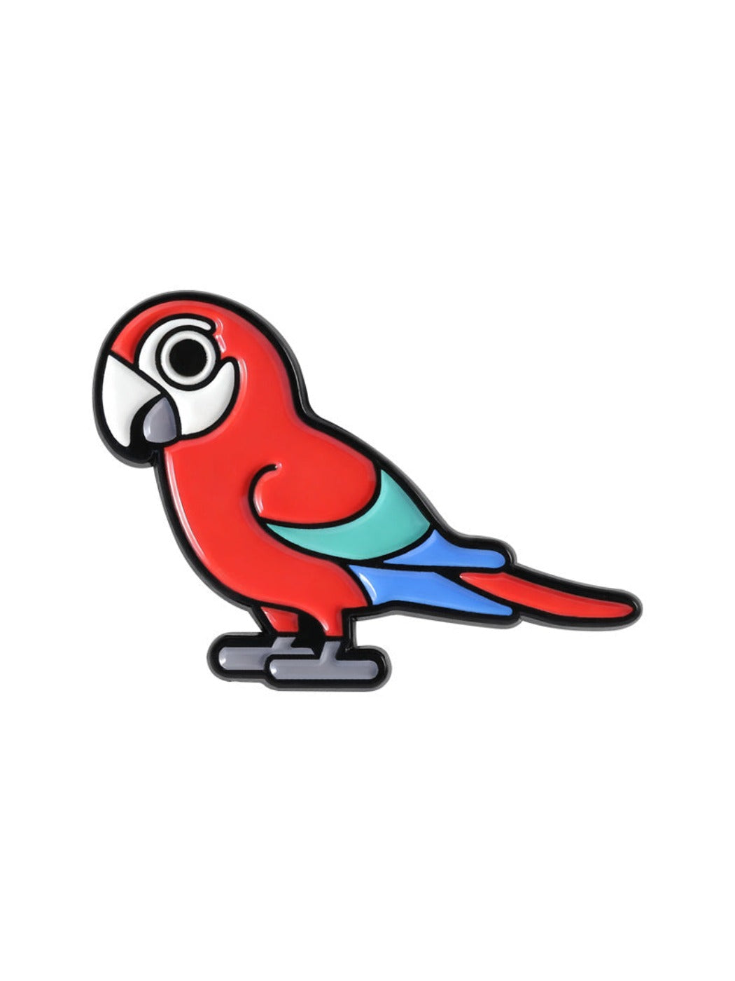 Pinori - Cute Cartoon Parrot Brooch