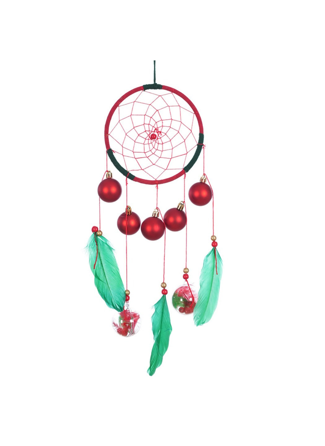 Somnira - American‑Style Christmas Series Dreamcatcher Wind Chime