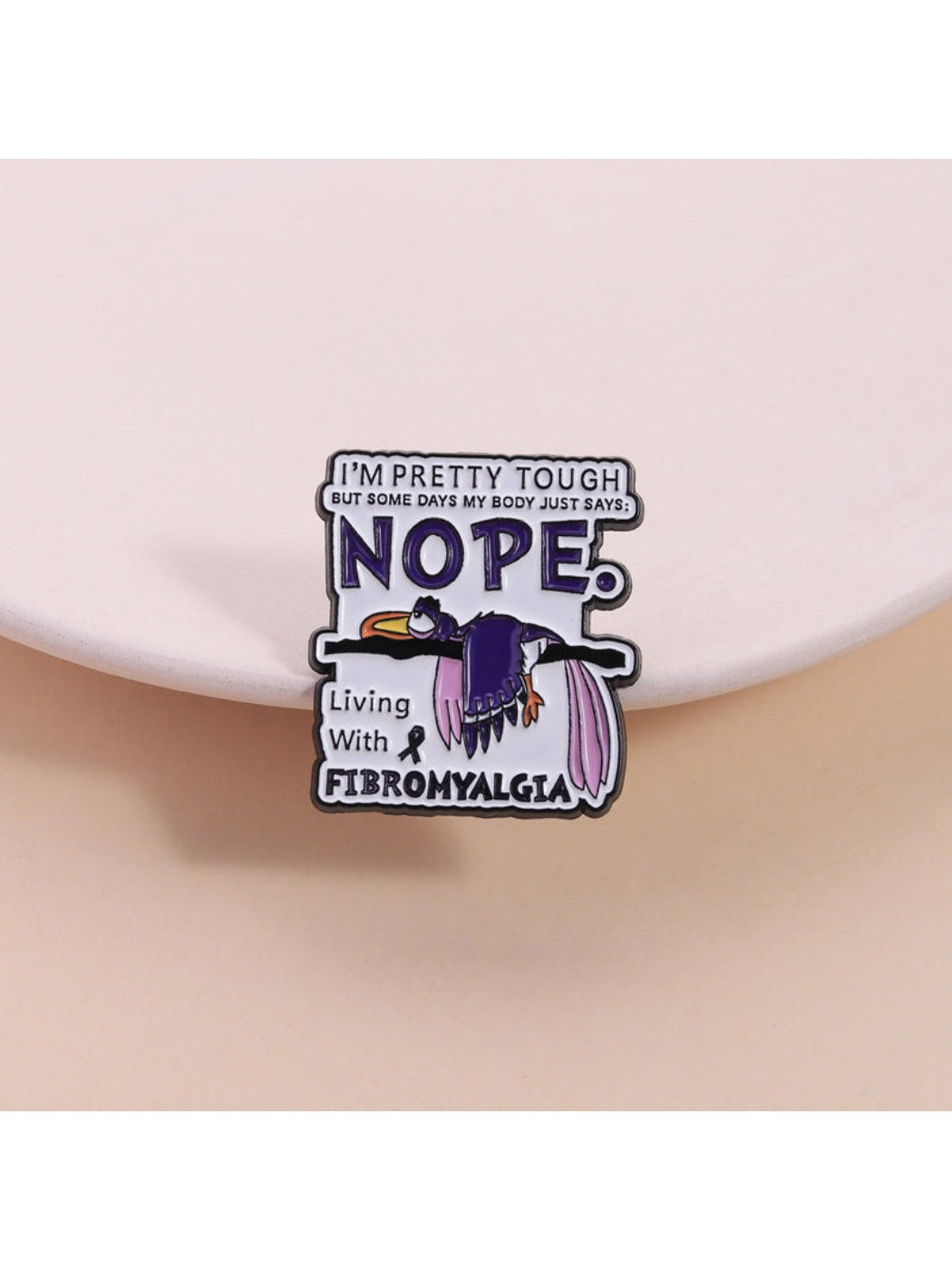 Pinori - Resilient Hummingbird Cute Animal Brooch
