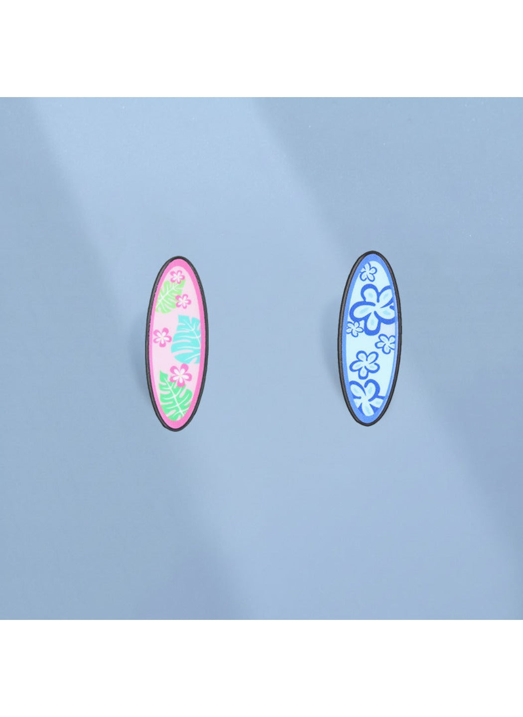 Pinori - Surfboard Brooch Badge, Cute Cartoon Surfboard Pin