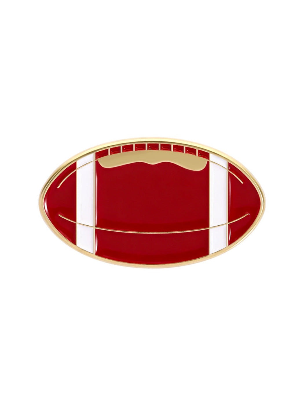 Pinori - Fun Animal Rugby Cartoon Brooch