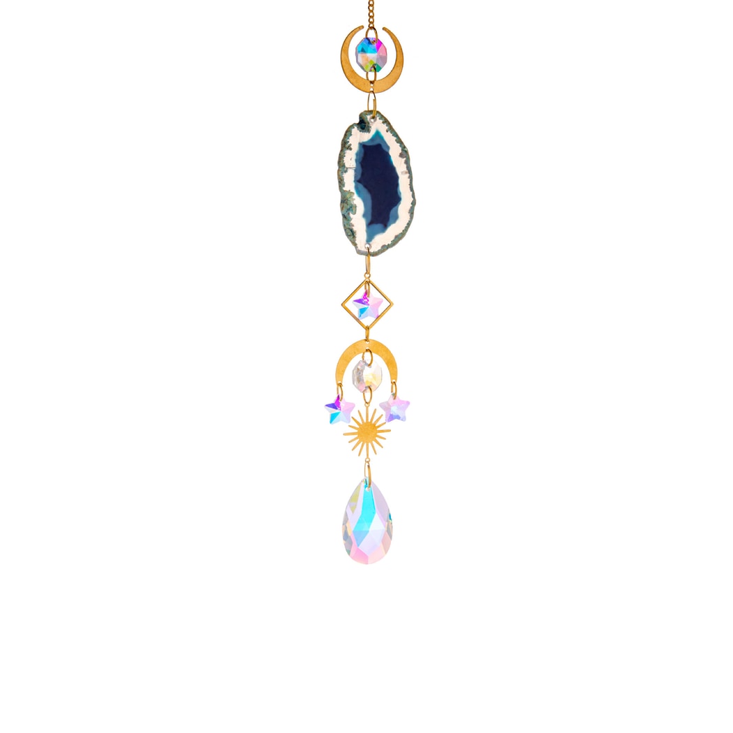 Somnira - Geometric Prism Window Hanging Suncatcher