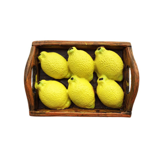 Rustic Lemon Kitchen Magnet