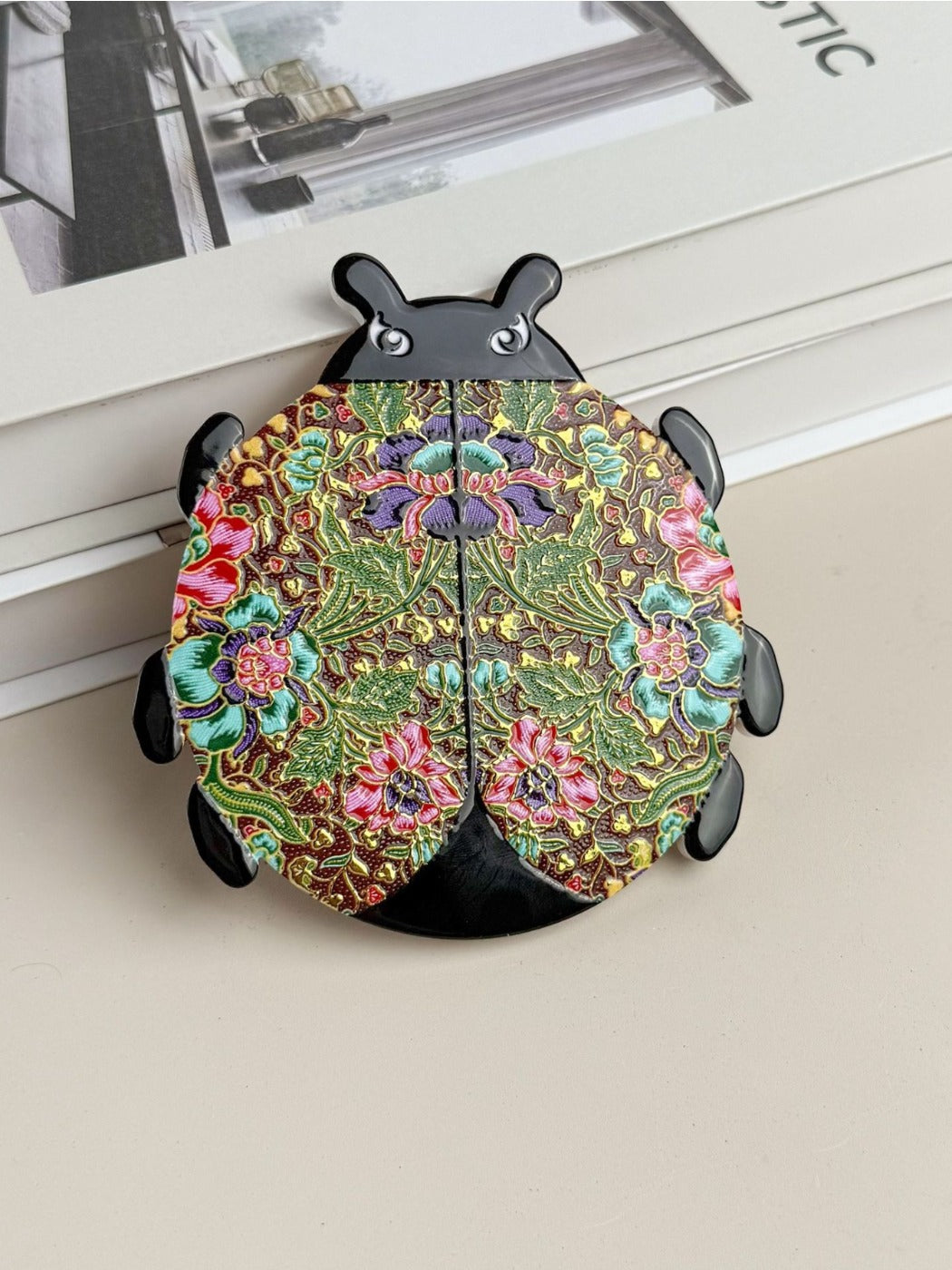 Thimara - Bohemian Style Cute Ladybug Heat Resistant Melamine Coaster