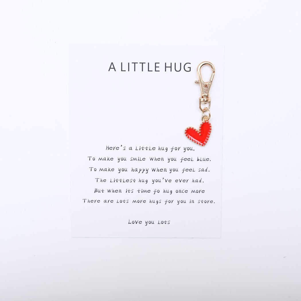 Taphug - Pocket Hug Colorful Heart Keychain