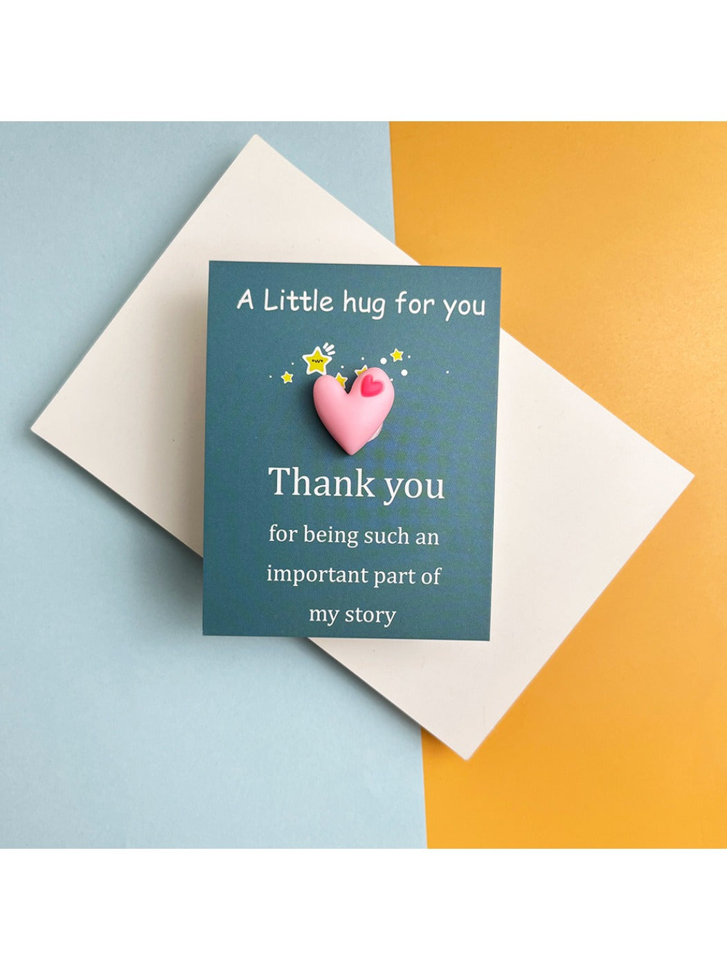 Taphug - Pocket Hug Frosted Heart Perfect for Gift