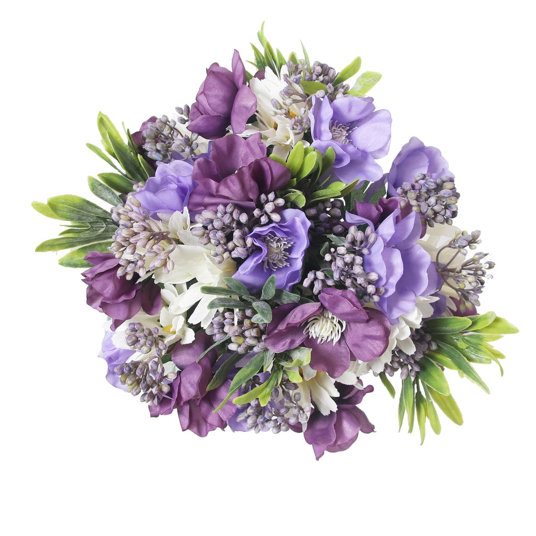 Roselle - Mixed Camellia Daisy Artificial Flower Bouquet