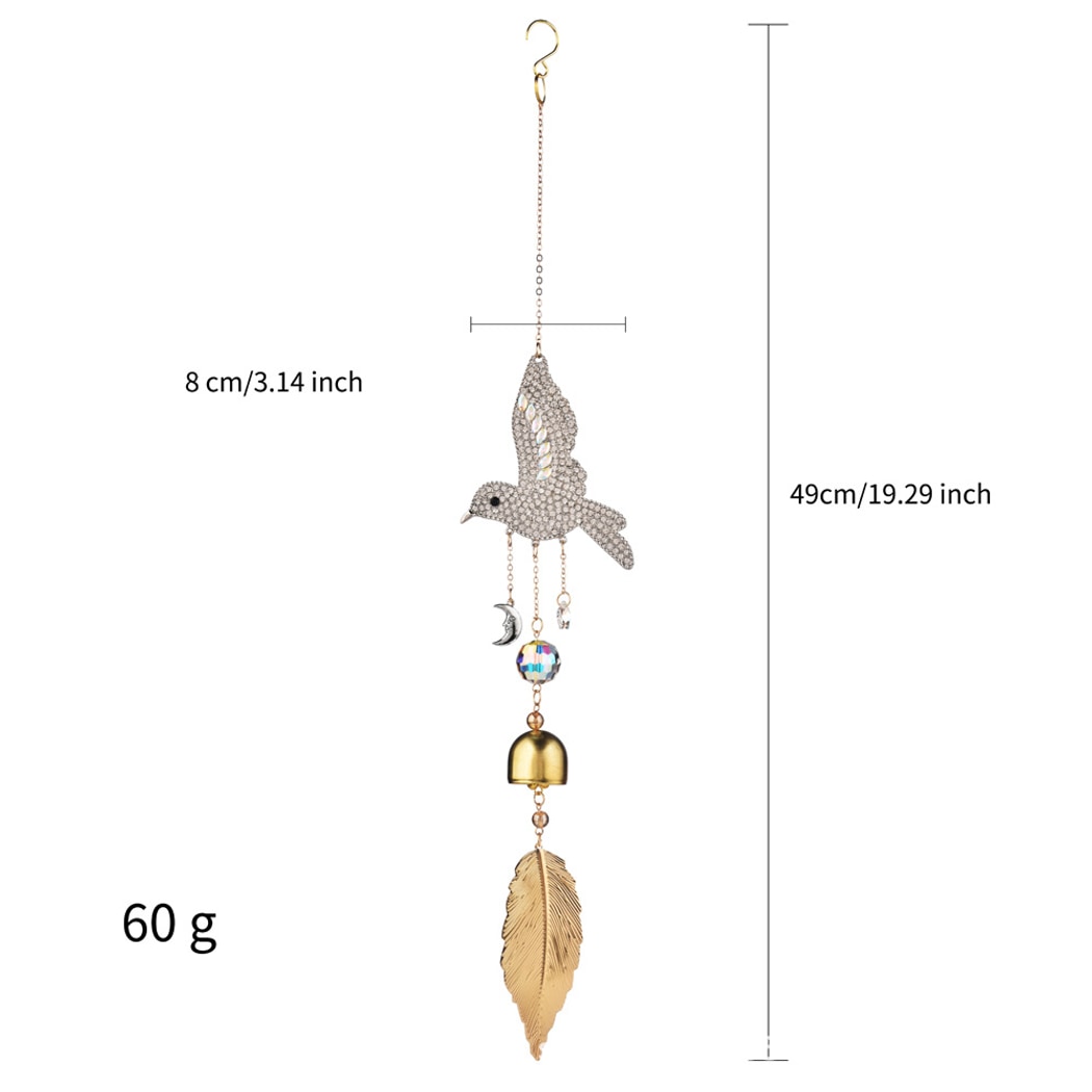 Somnira - Bird Shaped Suncatcher Wind Chime