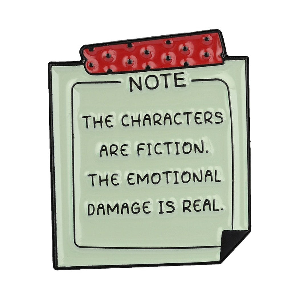 Pinori - Funny Quote Graphic Decorative Pin