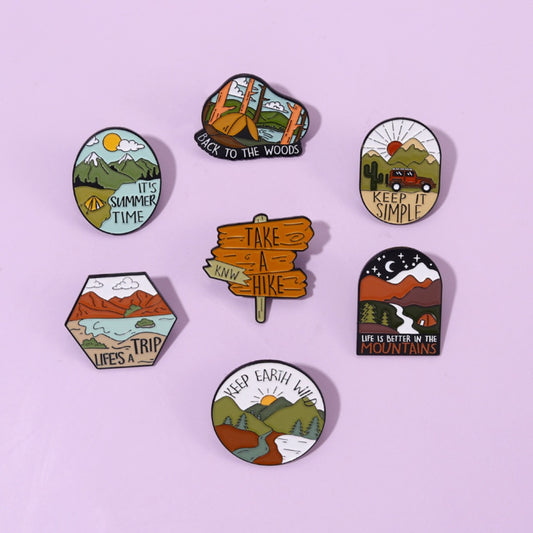 Outdoor Adventure Pins